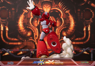 Mega Man X4 Statue X Finale Weapon Rising Fire 45cm - Scale Statue - First 4 Figures - Hobby Figures UK