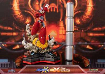 Mega Man X4 Statue X Finale Weapon Rising Fire 45cm - Scale Statue - First 4 Figures - Hobby Figures UK