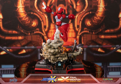 Mega Man X4 Statue X Finale Weapon Rising Fire 45cm - Scale Statue - First 4 Figures - Hobby Figures UK