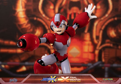 Mega Man X4 Statue X Finale Weapon Rising Fire 45cm - Scale Statue - First 4 Figures - Hobby Figures UK