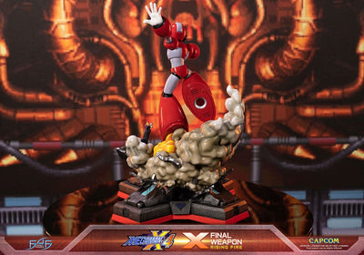 Mega Man X4 Statue X Finale Weapon Rising Fire 45cm - Scale Statue - First 4 Figures - Hobby Figures UK