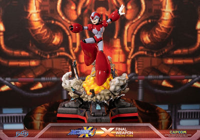 Mega Man X4 Statue X Finale Weapon Rising Fire 45cm - Scale Statue - First 4 Figures - Hobby Figures UK