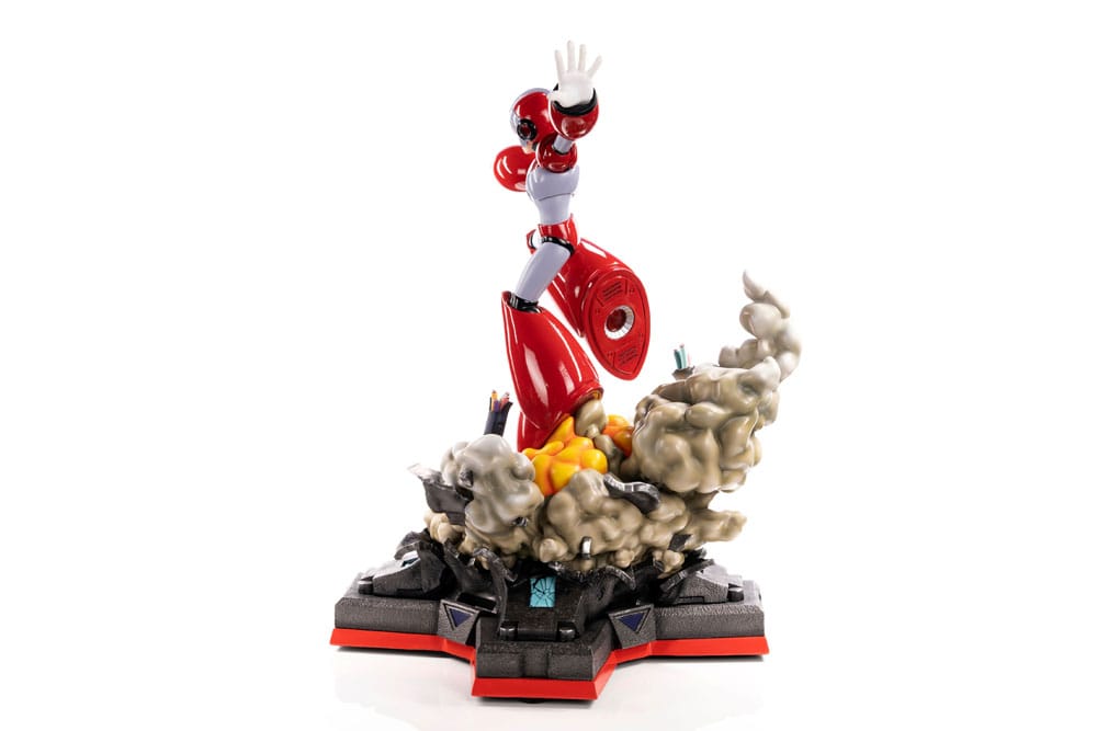 Mega Man X4 Statue X Finale Weapon Rising Fire 45cm - Scale Statue - First 4 Figures - Hobby Figures UK