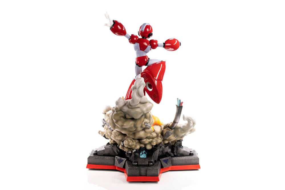 Mega Man X4 Statue X Finale Weapon Rising Fire 45cm - Scale Statue - First 4 Figures - Hobby Figures UK