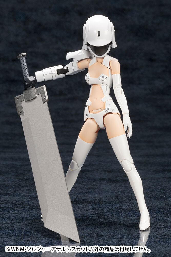 Megami Device Plastic Model Kit 1/1 Wism Soldier Assault Scout 14cm - Model Kit - Kotobukiya - Hobby Figures UK