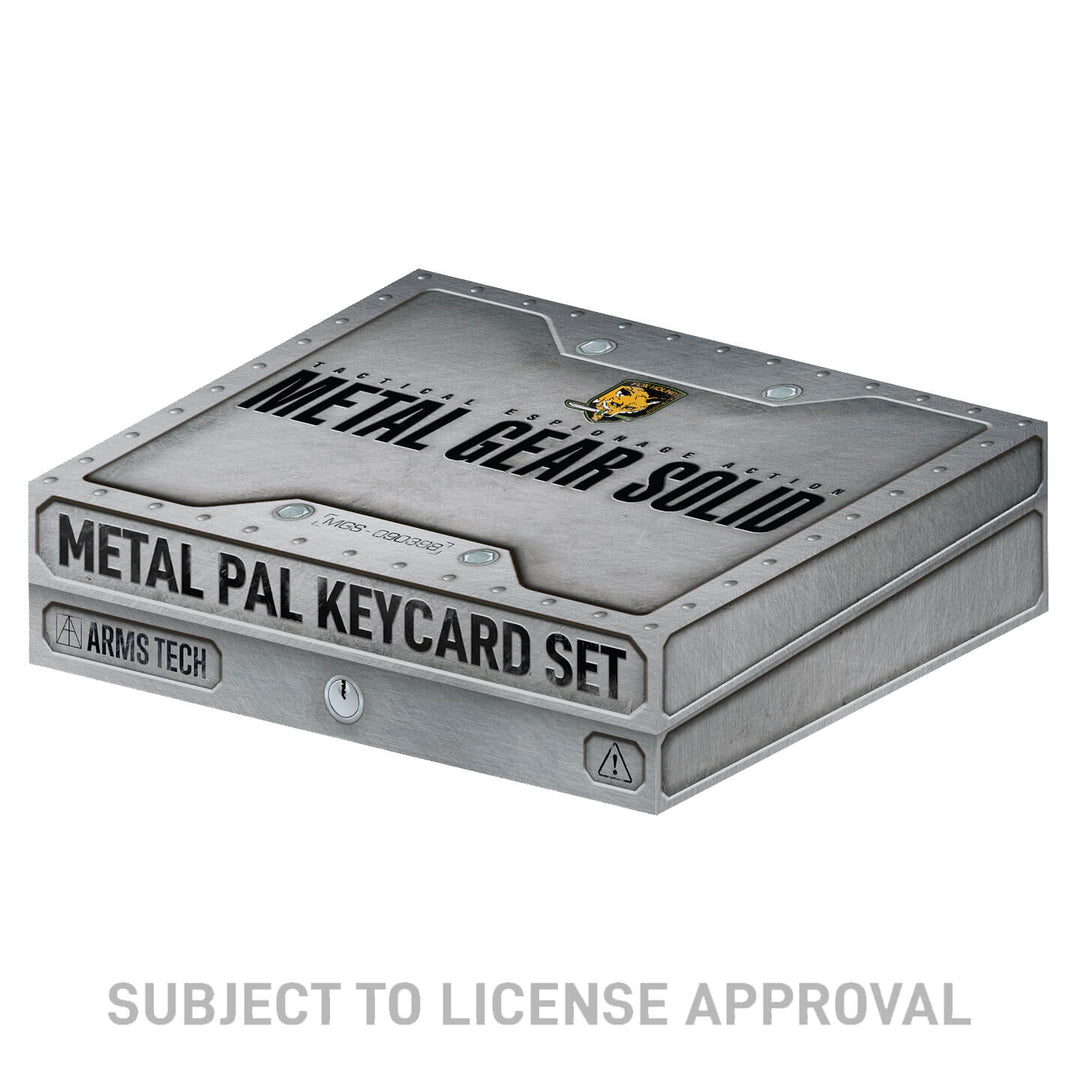 metal gear solid 5 keys Metal Gear Solid Limited Edition Replica Set of 3 Key Cards – Hobby Figures