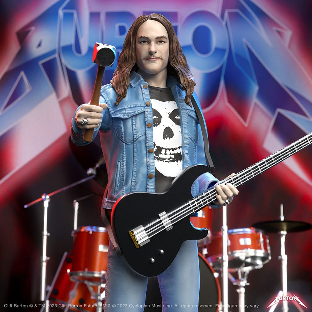 Metallica Ultimates Action Figure Cliff Burton 18cm - Action Figures - Super7 - Hobby Figures UK