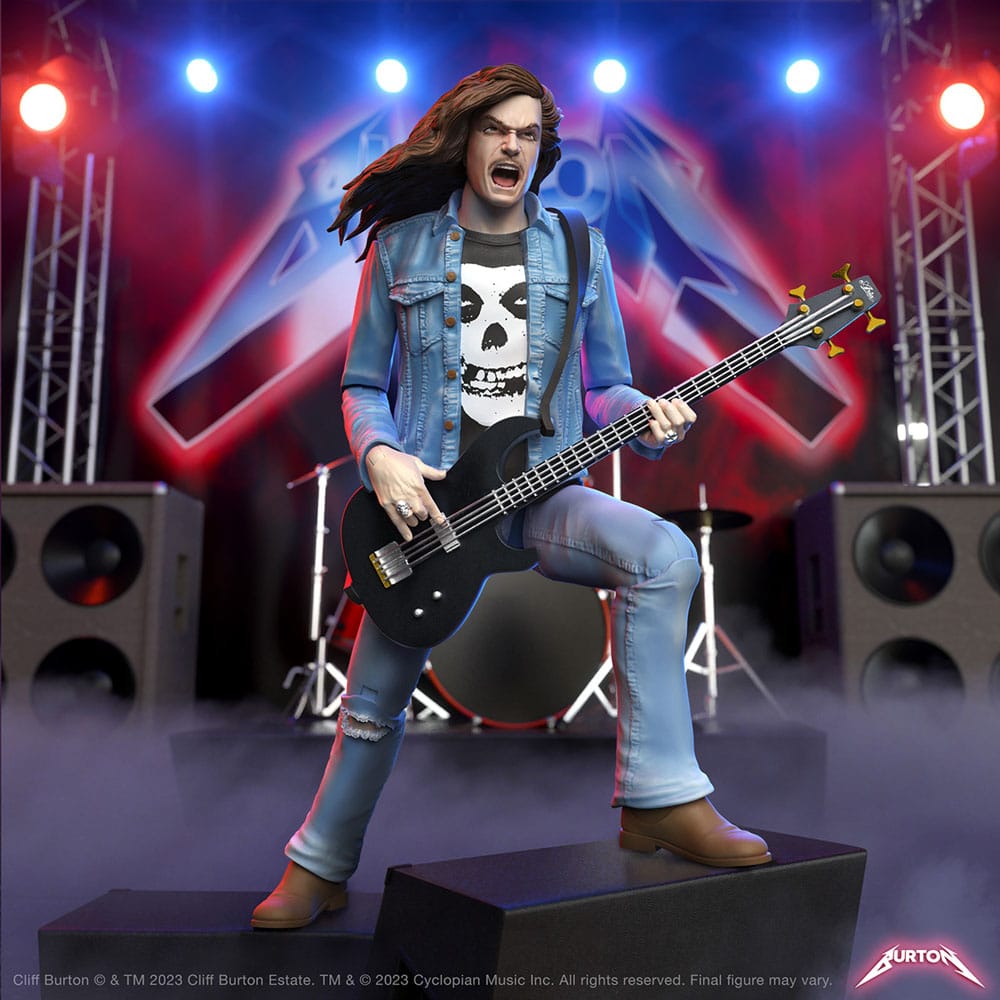 Metallica Ultimates Action Figure Cliff Burton 18cm - Action Figures - Super7 - Hobby Figures UK
