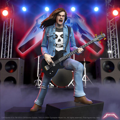 Metallica Ultimates Action Figure Cliff Burton 18cm - Action Figures - Super7 - Hobby Figures UK