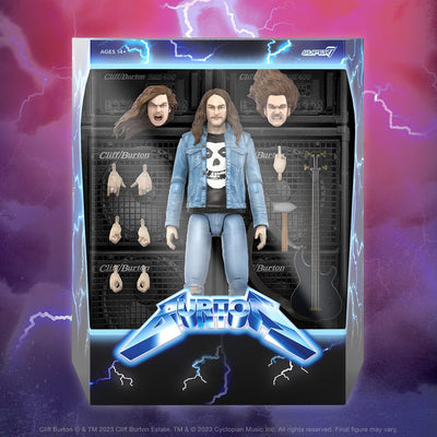 Metallica Ultimates Action Figure Cliff Burton 18cm - Action Figures - Super7 - Hobby Figures UK