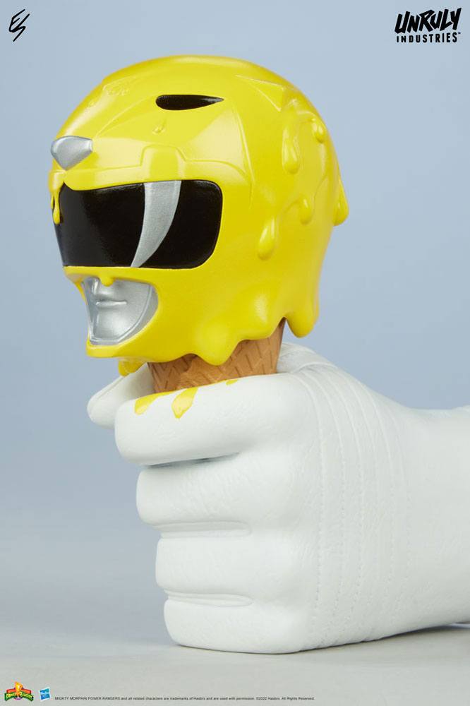 Mighty Morphin Power Rangers Designer Series Busts Red, Yellow and Blue Power Rangers Scoops Set 17cm - Scale Statue - Unruly Industries - Hobby Figures UK