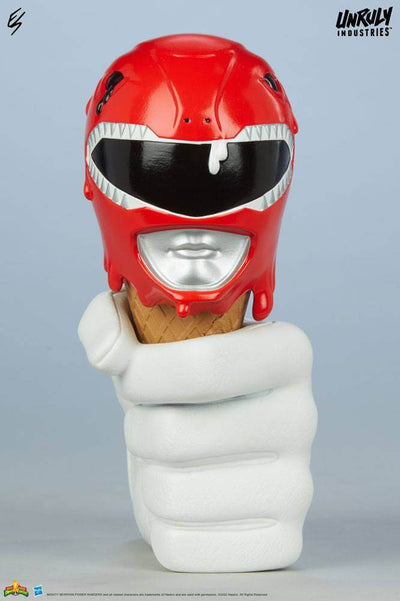 Mighty Morphin Power Rangers Designer Series Busts Red, Yellow and Blue Power Rangers Scoops Set 17cm - Scale Statue - Unruly Industries - Hobby Figures UK