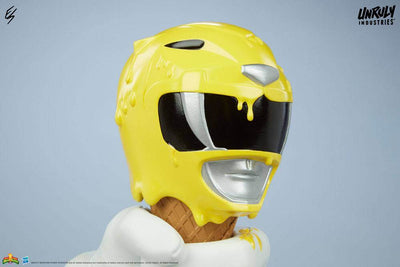 Mighty Morphin Power Rangers Designer Series Busts Red, Yellow and Blue Power Rangers Scoops Set 17cm - Scale Statue - Unruly Industries - Hobby Figures UK