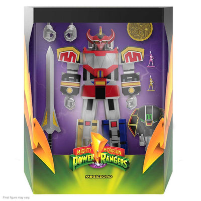 Mighty Morphin Power Rangers Ultimates Action Figure Dino Megazord 20cm - Action Figures - Super7 - Hobby Figures UK