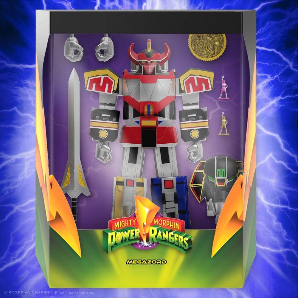 Mighty Morphin Power Rangers Ultimates Action Figure Dino Megazord 20cm ...