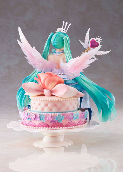 Miku Hatsune PVC Statue 1/7 Miku Hatsune Birthday 2020 Sweet Angel Ver. 22cm - Scale Statue - Square Enix - Hobby Figures UK