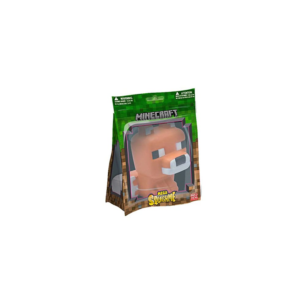 Minecraft Mega Squishme Anti-Stress Figure Series 3 Fox 15cm - Mini Figures - Just Toys - Hobby Figures UK