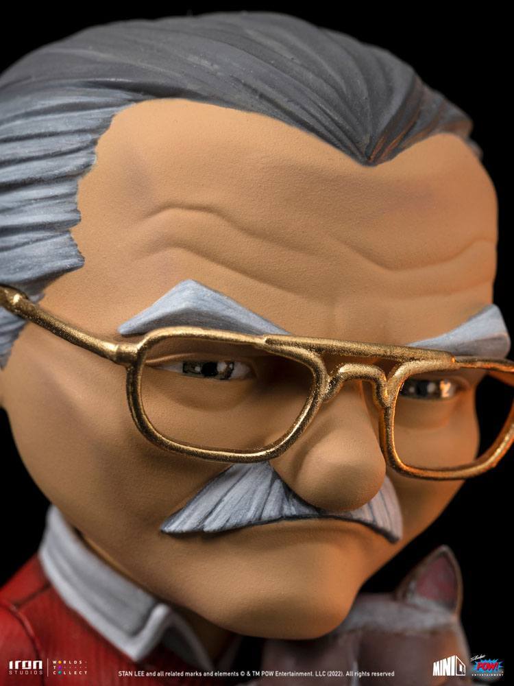Stan Lee Mini Co. PVC Figure Stan Lee with Grumpy Cat 14cm - Mini Figures - Iron Studios - Hobby Figures UK
