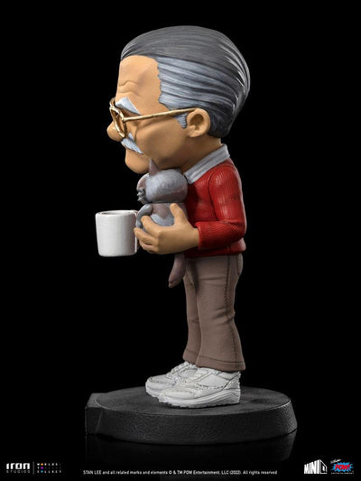 Stan Lee Mini Co. PVC Figure Stan Lee with Grumpy Cat 14cm - Mini Figures - Iron Studios - Hobby Figures UK