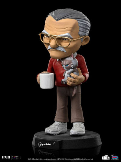 Stan Lee Mini Co. PVC Figure Stan Lee with Grumpy Cat 14cm - Mini Figures - Iron Studios - Hobby Figures UK