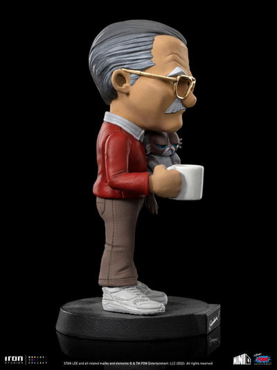 Stan Lee Mini Co. PVC Figure Stan Lee with Grumpy Cat 14cm - Mini Figures - Iron Studios - Hobby Figures UK