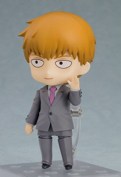 Mob Psycho 100 III Nendoroid Action Figure Arataka Reigen 10cm - Mini Figures - Orange Rouge - Hobby Figures UK