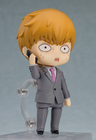 Mob Psycho 100 III Nendoroid Action Figure Arataka Reigen 10cm - Mini Figures - Orange Rouge - Hobby Figures UK
