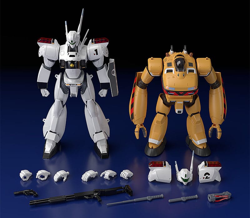 Mobile Police Patlabor Moderoid Plastic Model Kit 1/60 AV-98 Ingram & Bulldog Set(3rd-run) 13cm - Model Kit - Good Smile Company - Hobby Figures UK