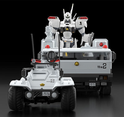 Mobile Police Patlabor Moderoid Plastic Model Kits 1/60 Type 98 Special Command Vehicle & Type 99 Special Labor Carrier (re-run) - Model Kit - Good Smile Company - Hobby Figures UK