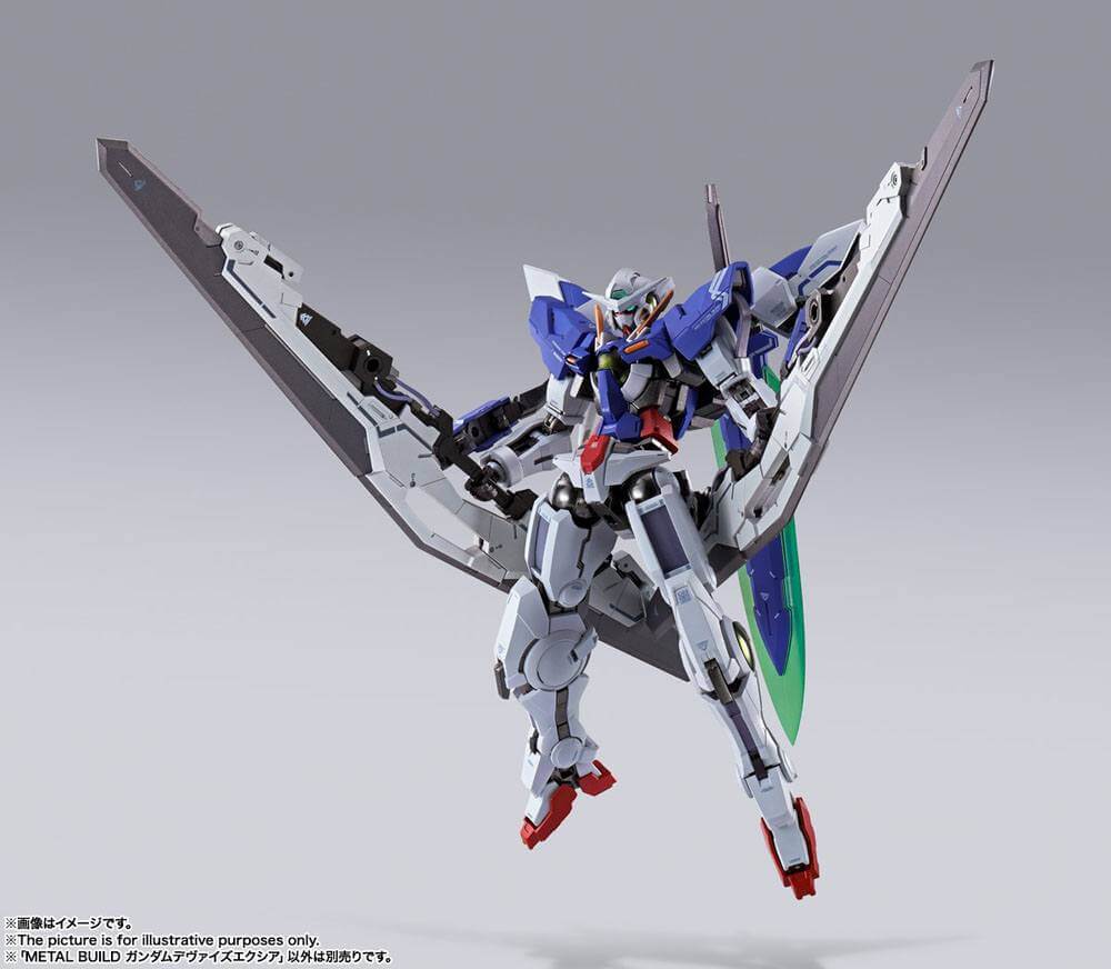 Mobile Suit Gundam 00 Revealed Chronicle Metal Build Diecast Action Figure Gundam Devise Exia 18cm - Action Figures - Bandai Tamashii Nations - Hobby Figures UK