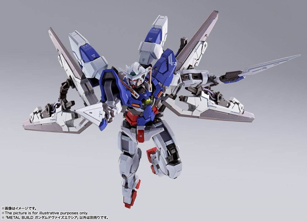 Mobile Suit Gundam 00 Revealed Chronicle Metal Build Diecast Action Figure Gundam Devise Exia 18cm - Action Figures - Bandai Tamashii Nations - Hobby Figures UK