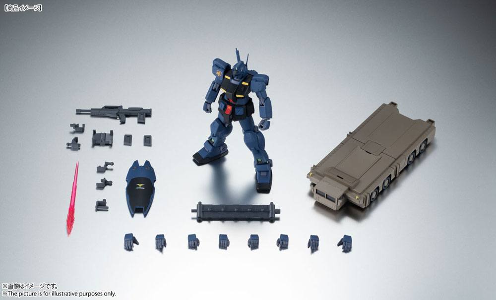 Mobile Suit Gundam 0083 Robot Spirits Action Figure (Side MS) RGM-79Q GM Quel ver. A.N.I.M.E. 13cm - Action Figures - Bandai Tamashii Nations - Hobby Figures UK