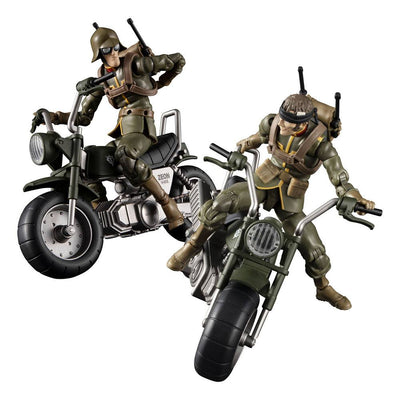 Mobile Suit Gundam G.M.G. Action Figures with Vehicle Principality of Zeon Team Ramba Ral Set 10cm - Action Figures - Megahouse - Hobby Figures UK