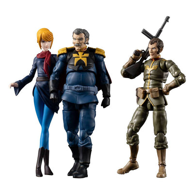 Mobile Suit Gundam G.M.G. Action Figures with Vehicle Principality of Zeon Team Ramba Ral Set 10cm - Action Figures - Megahouse - Hobby Figures UK