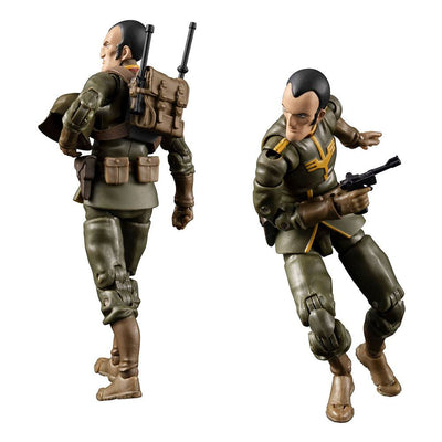 Mobile Suit Gundam G.M.G. Action Figures with Vehicle Principality of Zeon Team Ramba Ral Set 10cm - Action Figures - Megahouse - Hobby Figures UK