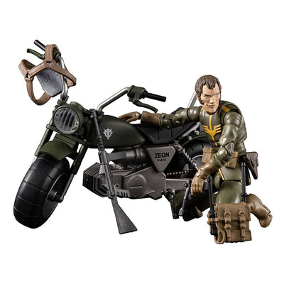 Mobile Suit Gundam G.M.G. Action Figures with Vehicle Principality of Zeon Team Ramba Ral Set 10cm - Action Figures - Megahouse - Hobby Figures UK