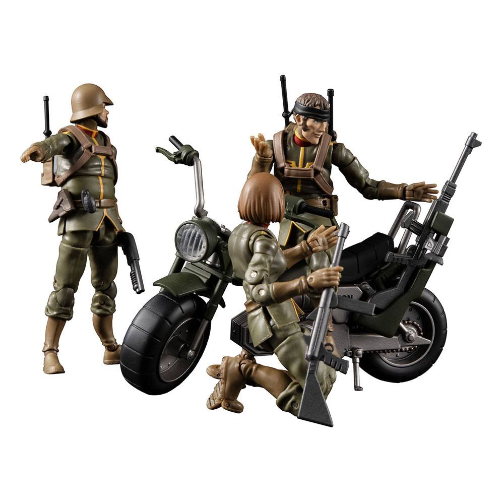 Mobile Suit Gundam G.M.G. Action Figures with Vehicle Principality of Zeon Team Ramba Ral Set 10cm - Action Figures - Megahouse - Hobby Figures UK