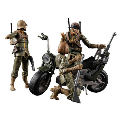 Mobile Suit Gundam G.M.G. Action Figures with Vehicle Principality of Zeon Team Ramba Ral Set 10cm - Action Figures - Megahouse - Hobby Figures UK