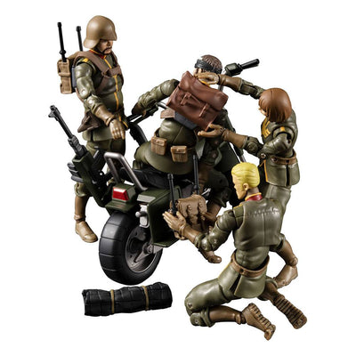 Mobile Suit Gundam G.M.G. Action Figures with Vehicle Principality of Zeon Team Ramba Ral Set 10cm - Action Figures - Megahouse - Hobby Figures UK