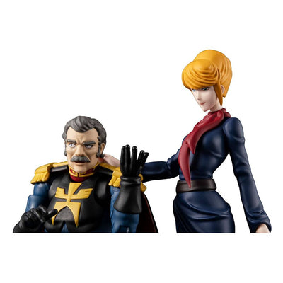 Mobile Suit Gundam G.M.G. Action Figures with Vehicle Principality of Zeon Team Ramba Ral Set 10cm - Action Figures - Megahouse - Hobby Figures UK