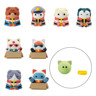 Mobile Suit Gundam Mega Cat Project Trading Figures Nyandam We are the Earth Federation Force Special Set 3cm - Mini Figures - Megahouse - Hobby Figures UK