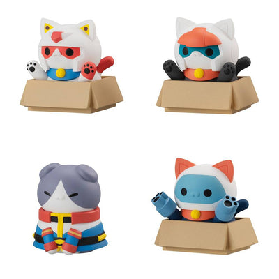 Mobile Suit Gundam Mega Cat Project Trading Figures Nyandam We are the Earth Federation Force Special Set 3cm - Mini Figures - Megahouse - Hobby Figures UK