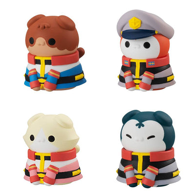 Mobile Suit Gundam Mega Cat Project Trading Figures Nyandam We are the Earth Federation Force Special Set 3cm - Mini Figures - Megahouse - Hobby Figures UK