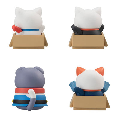Mobile Suit Gundam Mega Cat Project Trading Figures Nyandam We are the Earth Federation Force Special Set 3cm - Mini Figures - Megahouse - Hobby Figures UK