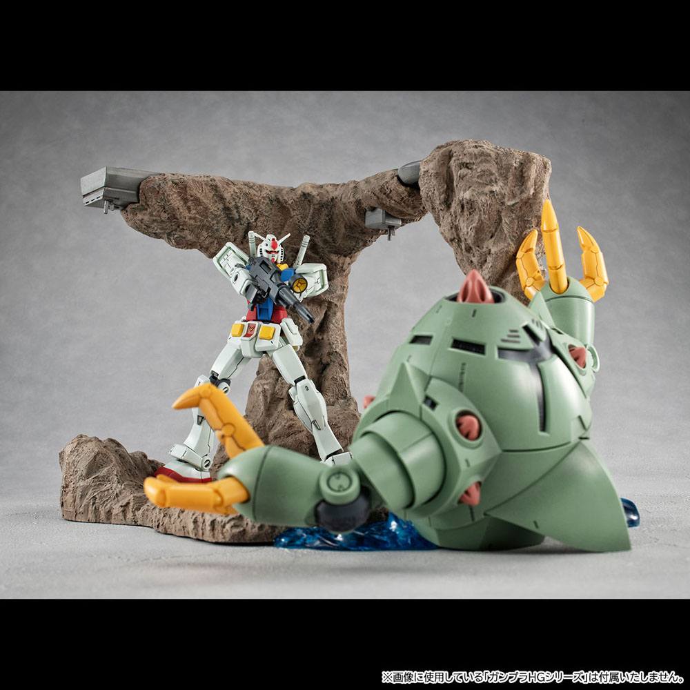 Mobile Suit Gundam Realistic Model Series Diorama G Structure GS01 Tragedy in Jaburo - Scale Statue - Megahouse - Hobby Figures UK