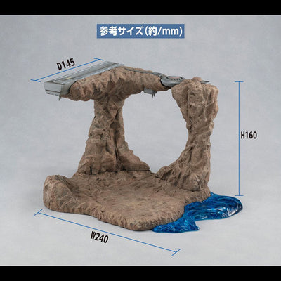 Mobile Suit Gundam Realistic Model Series Diorama G Structure GS01 Tragedy in Jaburo - Scale Statue - Megahouse - Hobby Figures UK