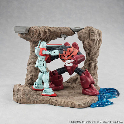 Mobile Suit Gundam Realistic Model Series Diorama G Structure GS01 Tragedy in Jaburo - Scale Statue - Megahouse - Hobby Figures UK