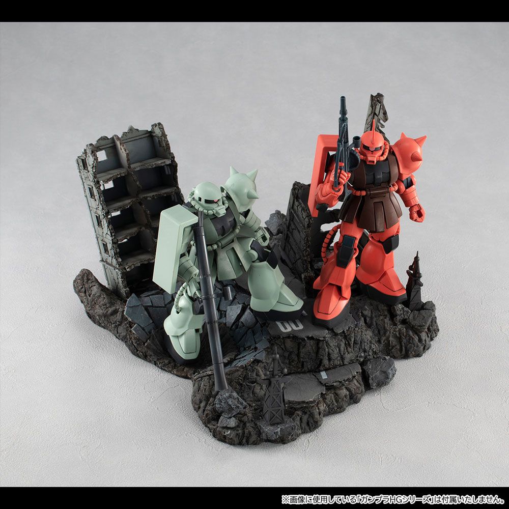 Mobile Suit Gundam Realistic Model Series Diorama G Structure GS02 Ruins at New Yark - Scale Statue - Megahouse - Hobby Figures UK