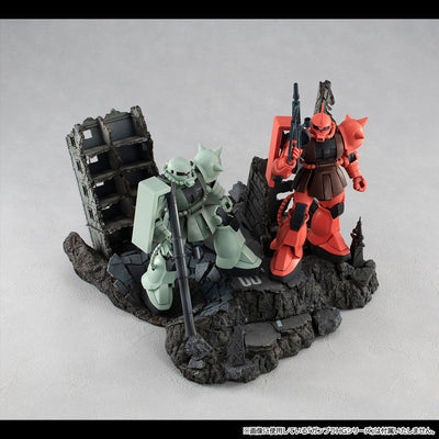 Mobile Suit Gundam Realistic Model Series Diorama G Structure GS02 Ruins at New Yark - Scale Statue - Megahouse - Hobby Figures UK