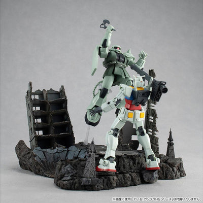 Mobile Suit Gundam Realistic Model Series Diorama G Structure GS02 Ruins at New Yark - Scale Statue - Megahouse - Hobby Figures UK